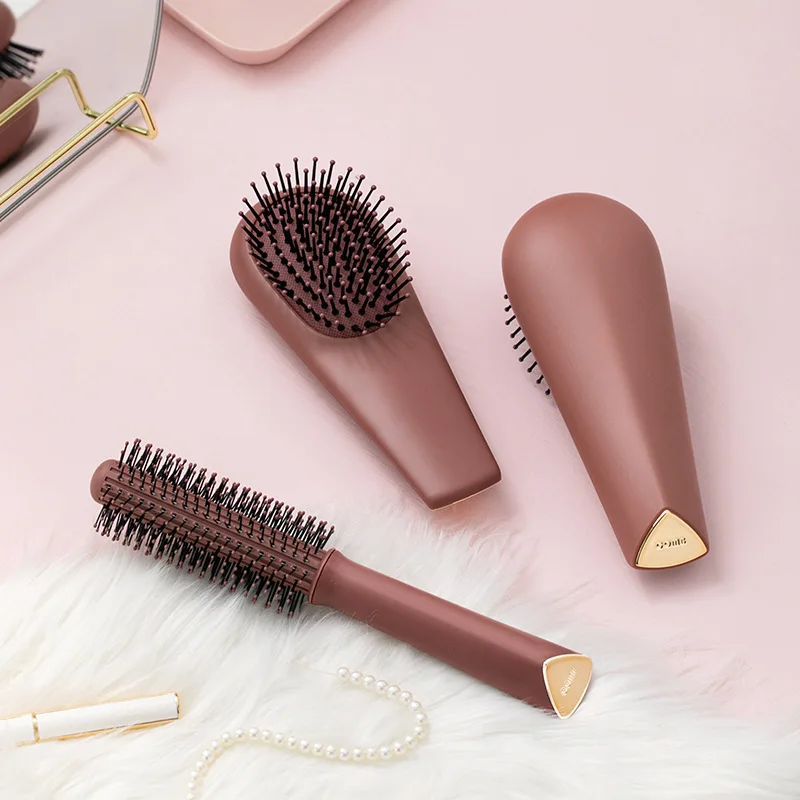 

Massage air conditioner hair comb set detangling brush beard straightener tangled