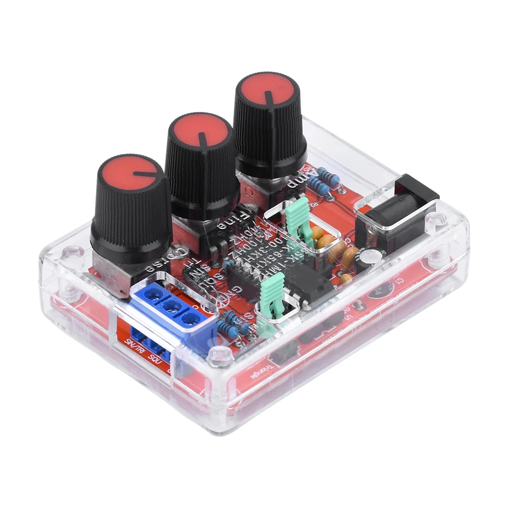 High Precision Adjustable Frequency Function Signal Generator with Sine, Triangle, Square Wave Outputs