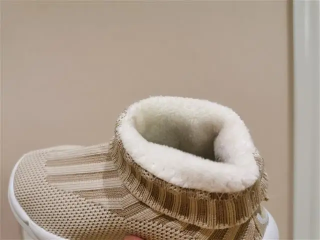 Disney Mickey mouse cartoon winter baby cotton shoes cartoon Minnie warm boys and girls casual shoes baby shoes