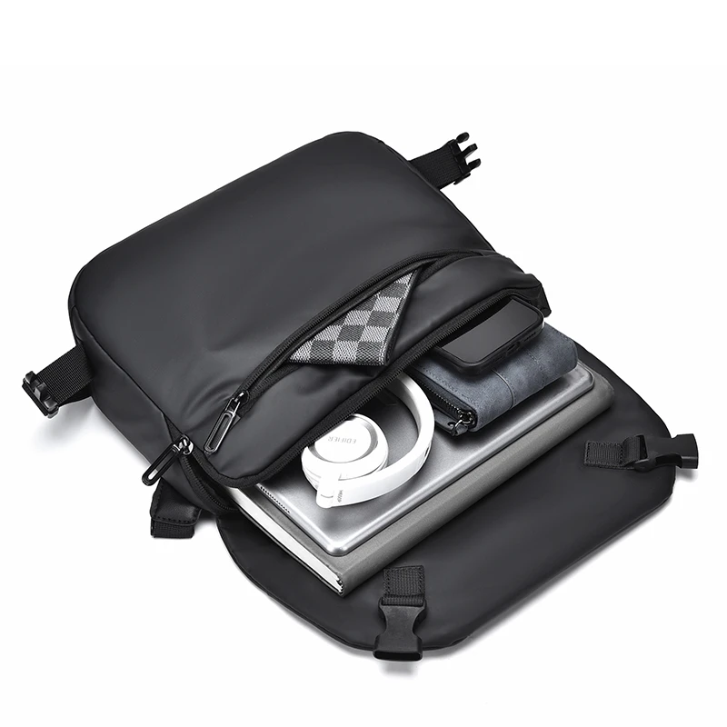 Men Waist Packs Water Resistant Back Pack Crossbody Chest Shoulder Bag Outdoor Travel Sling Bags for Men
