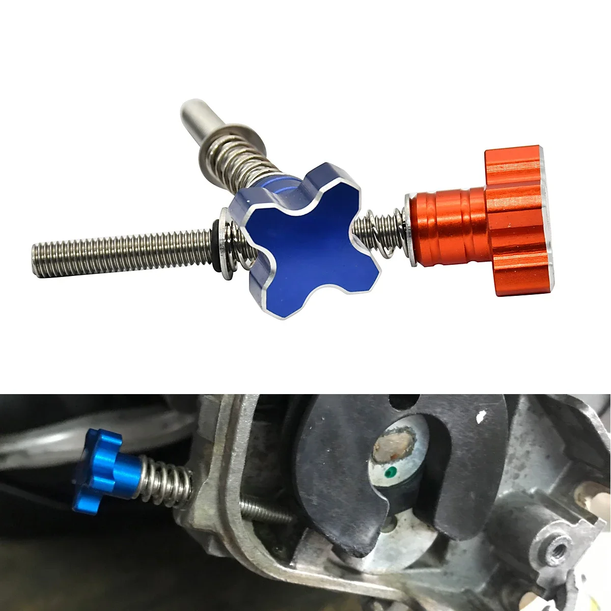 

Motocross Fuel Idle Speed Adjuster Screw For KTM XCW EXC TPI 250 350 2018-2022 XCW150 TPI EXC250 EXC350 XCW250 XCW350 Dirt Bike