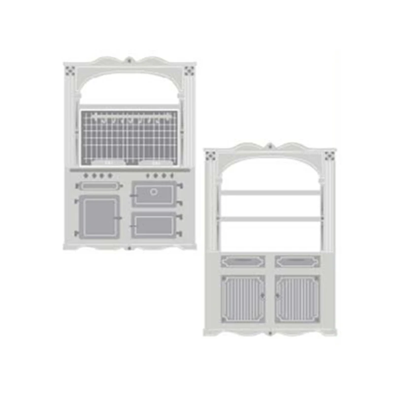 

Новинка 2022, металлические штампы для высечки, Скрапбукинг для изготовления бумаги, идеальный кухонный набор для высечки 2D, рамка для тиснения, карточка, рукоделие, без штампов