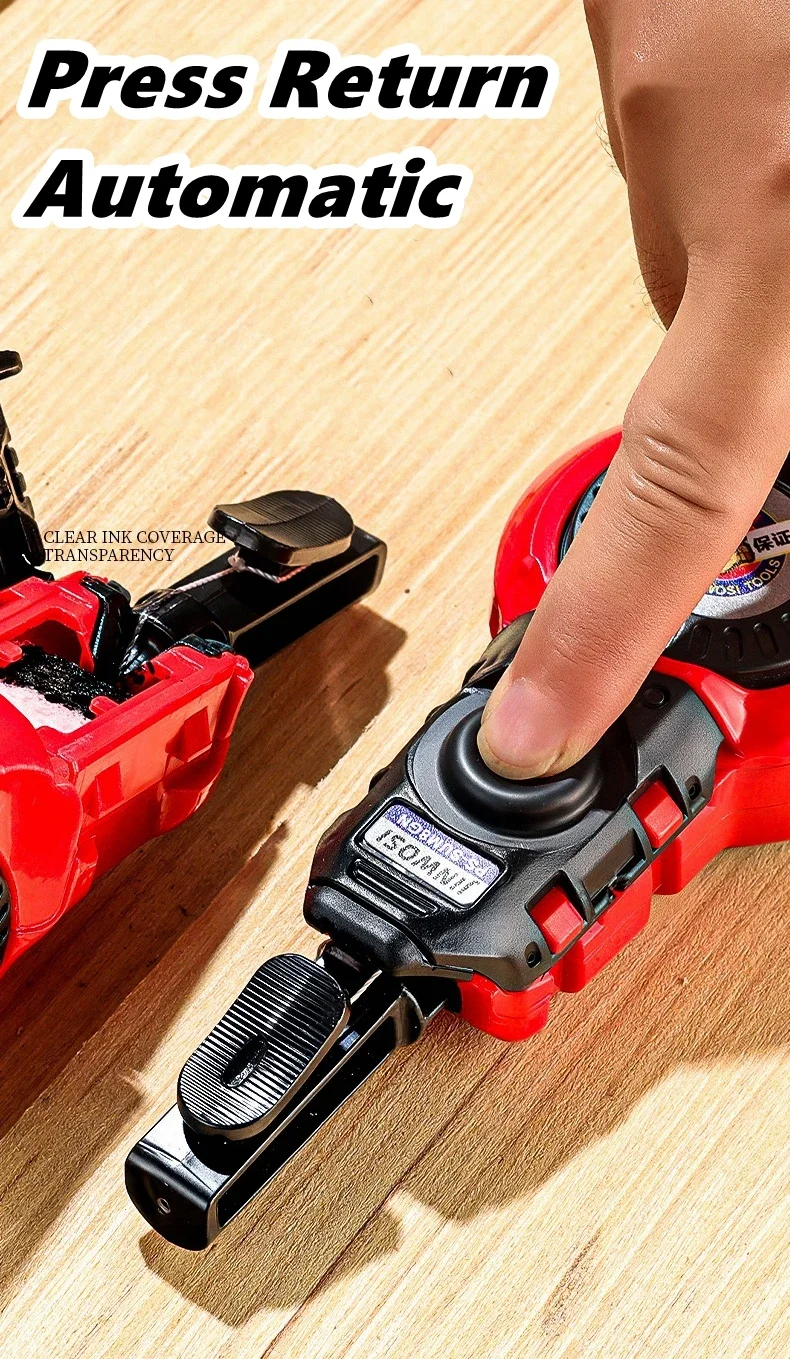 Woodworking Tool Carpenter Manual Ink Marker Scriber With 50M Chalk Lines Woodworking Scriber Ink Fountain Marking Tools