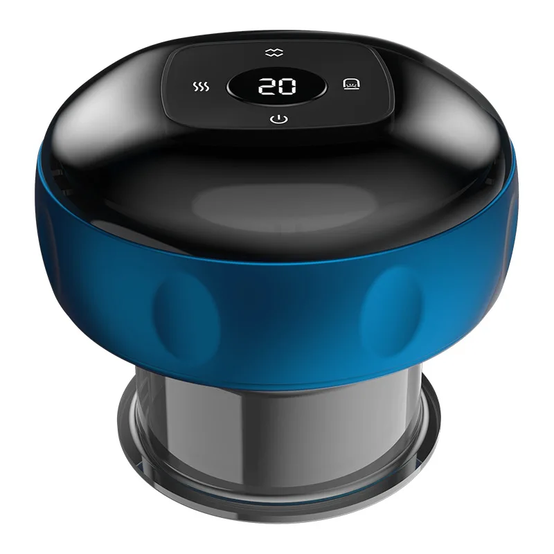 1PCS Electric Vacuum Cupping & Scraping Massager with Heating/Skin Care, Portable Suction Cup Therapy Set for Health Wellness