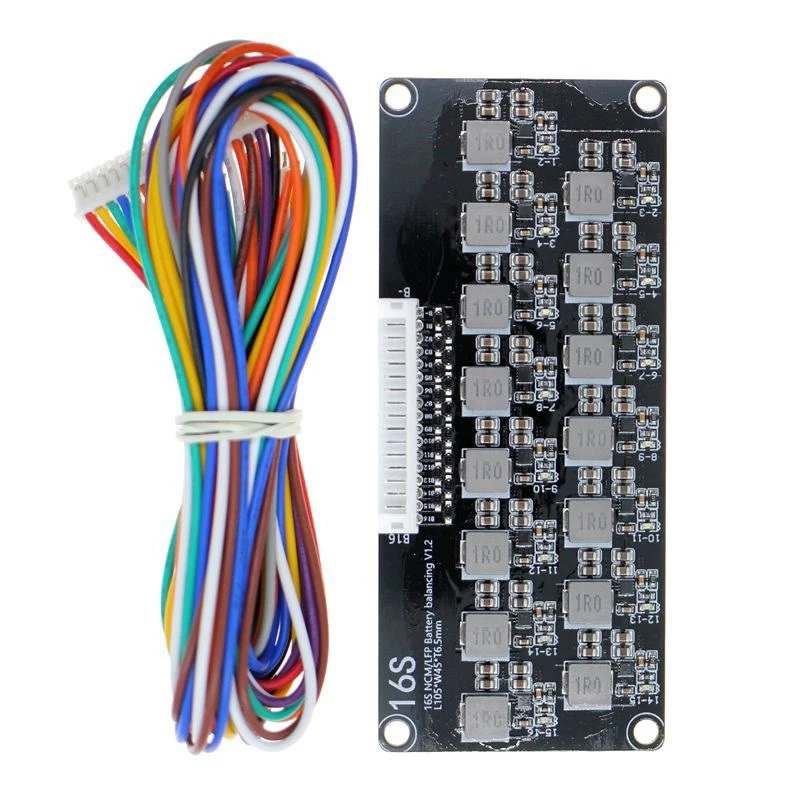 

Активный эквалайзер 1,2a 16S, балансир, модуль эквалайзера, литий-ионный Аккумулятор Lifepo4, активный балансир, передача энергии BMS