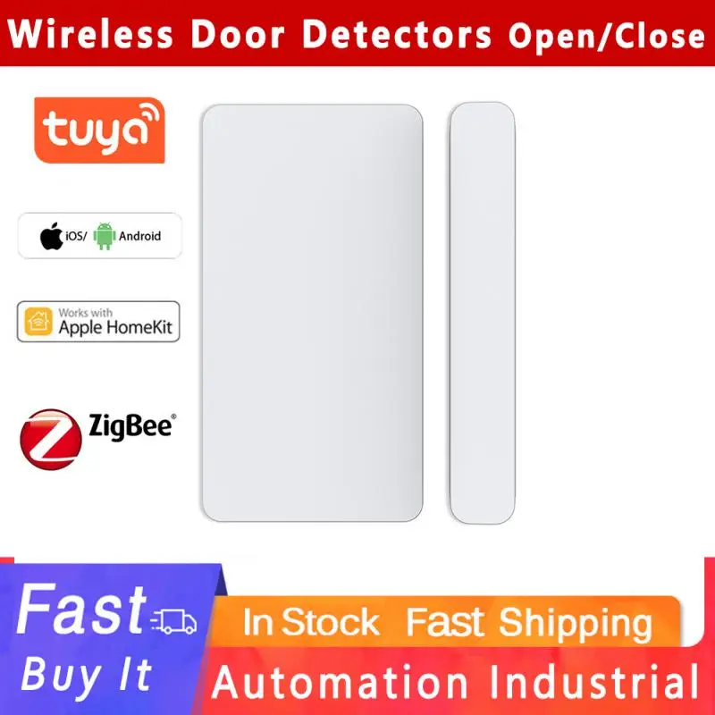

ZigBee door window sensor Works With Homekits tuya smart home zigbee smart door sensor detectors security protection without bat