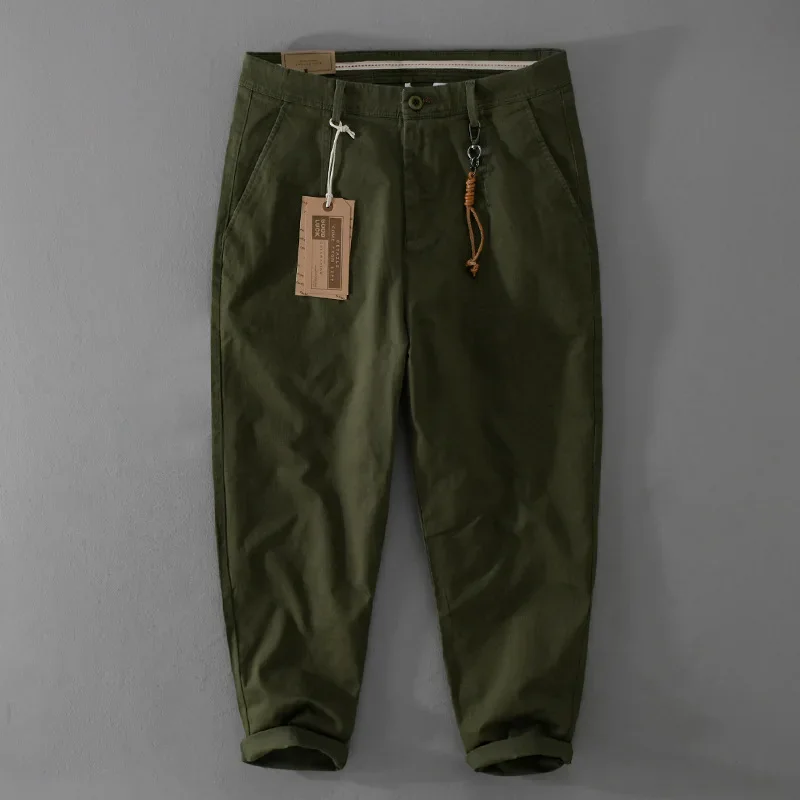 Wide Leg Pants Spring And Autumn Work Pants Loose Wide Leg Pants Straight Men's Casual