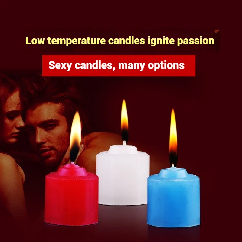 Sexy Candle Bdsm Low Temperature Drip Candles SM Sex Toy For Adult Relaxation Sex Candles Low Temperature Candle Couple Flirting