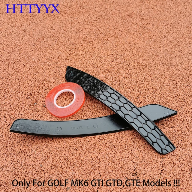 Rear Bumper Reflector Honeycomb Double-sided Tape Mounting For