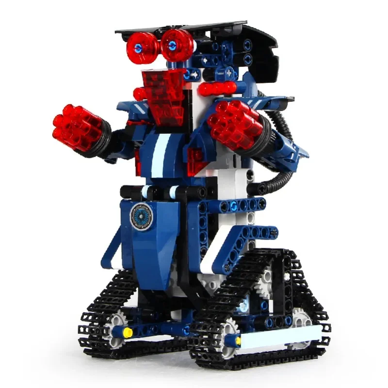 13004 Mobile phone RC APP programming control Remote Control Robot Crawler Car Model Building Block Bricks Kids Educational Toy 6