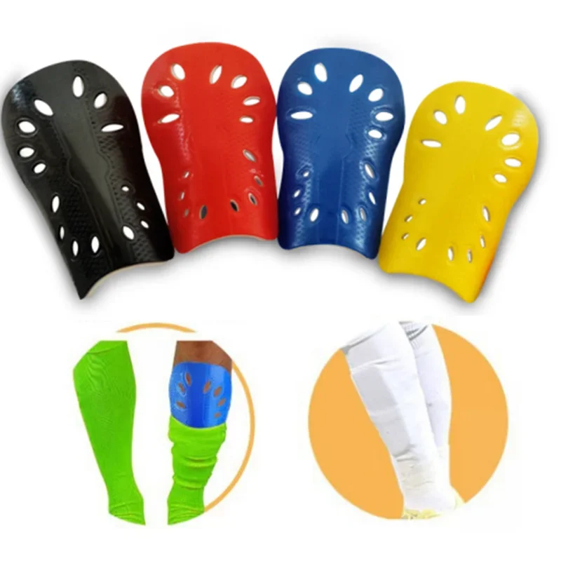 Soccer Shin Guards Shin Guard Pads 1 Pair Plastic Soccer Shin Pads Football Guards Leg Protector For Kids Adult Protective Gear Breathable Shin Guard leg protect
