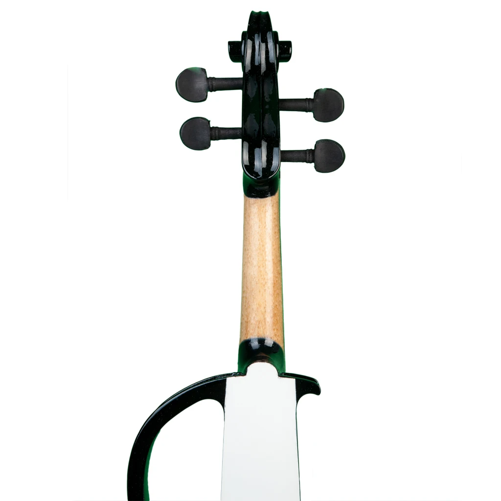 4/4 Electric Violin Fiddle Student Solid Violin Starter Kit with Case + Bow + Audio Cable + Strings Silent Beginner SET violin accessories