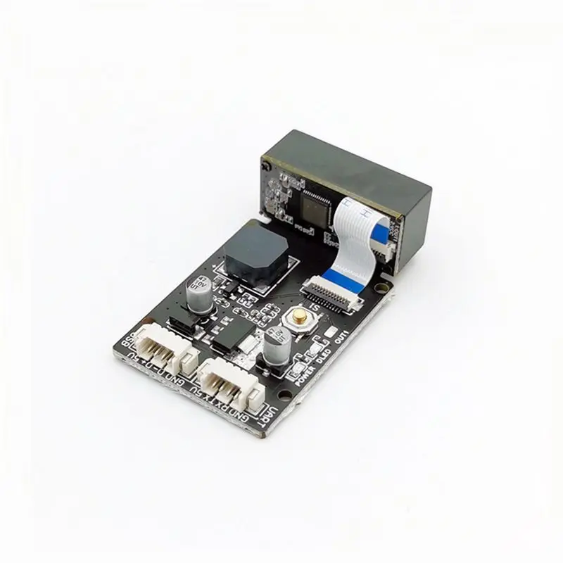 BG-GM865 1D 2D 바코드 스캐너 USB TTL 바코드 리더 QR 코드 모듈 CMOS(버스 슈퍼마켓용 케이블 포함)