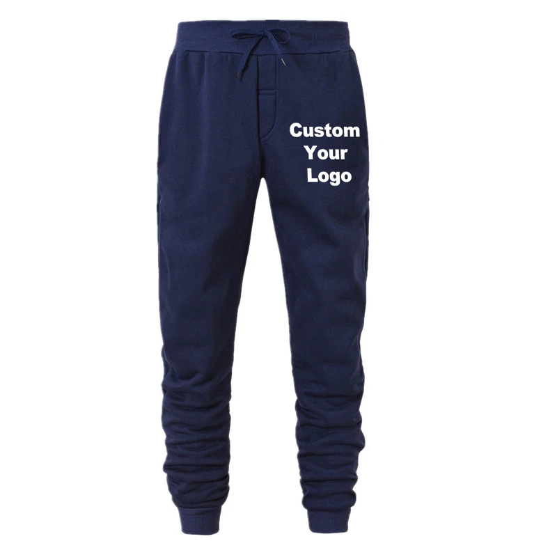 Men's Pants New Sport Jogging Trousers Fitness Loose Fit Clothing Solid Color Streetwear Pants