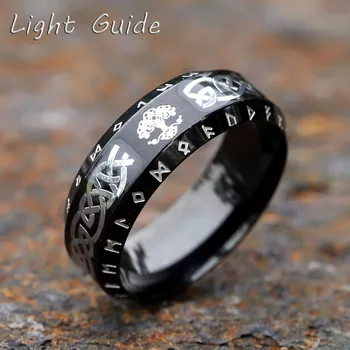 Anel Viking Nórdico em Aço Inoxidável: Presente Simbólico e Exclusivo