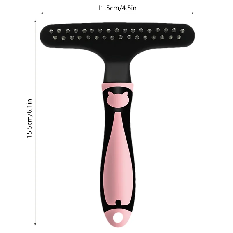 Carpet Restoration Carpet Rake Hair Cleaner Suitable for Rake Comb for Dogs and Cats Slicone Handle Deshedding Brush 2