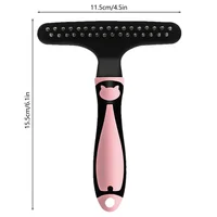 Carpet Restoration Carpet Rake Hair Cleaner Suitable for Rake Comb for Dogs and Cats Slicone Handle Deshedding Brush 2