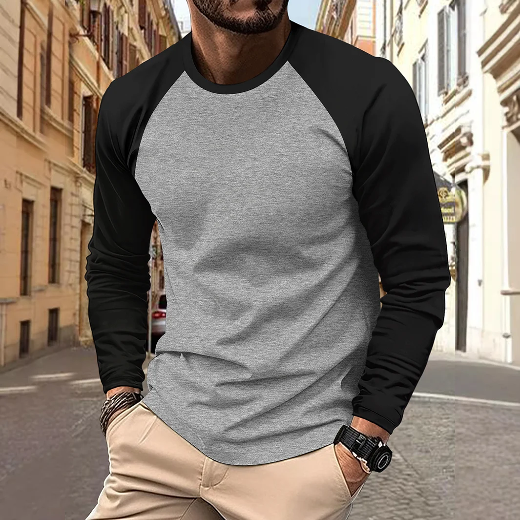 Men's Long Sleeve Tee - Back View