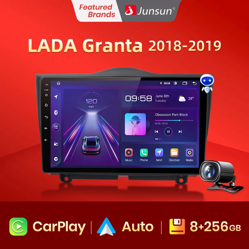 Junsun V1 Pro 4g+64g Android 9.0 4g Car Radio Multimedia Player For ...