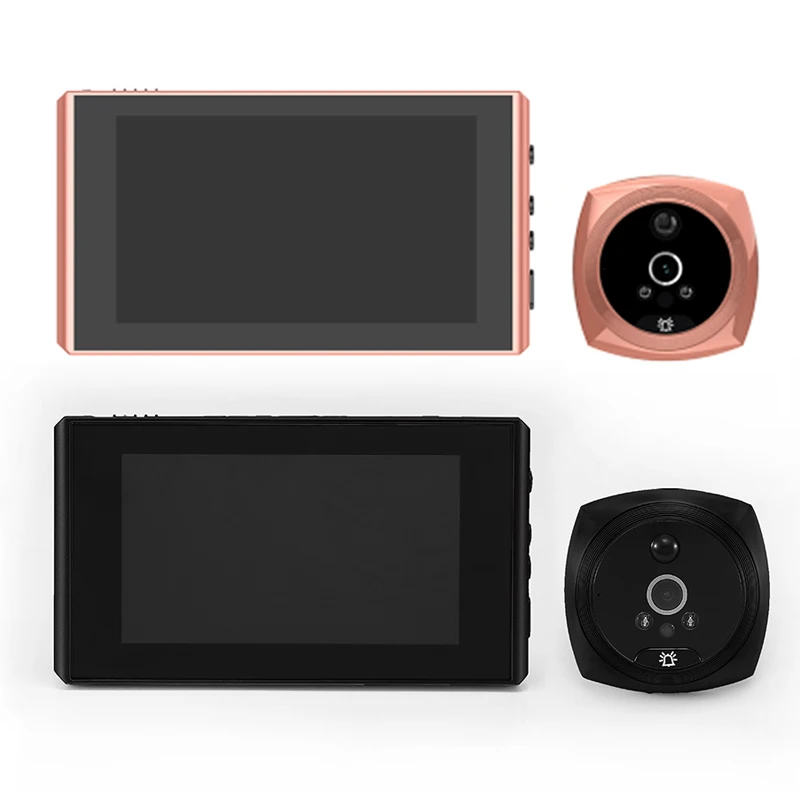 tela LCD, campainha de vídeo, ângulo de
