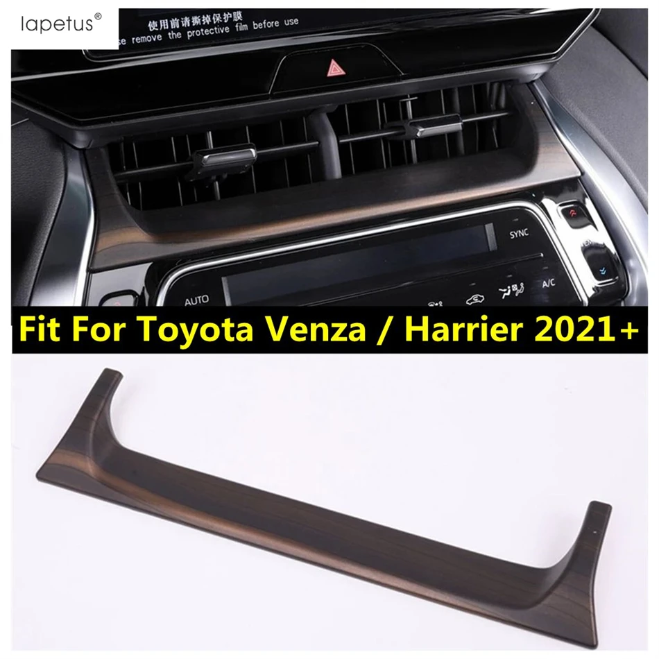 

Центральное управление вентиляционное отверстие кондиционера Панель навигации крышка отделка для Toyota Venza / Harrier 2021 - 2023 аксессуары