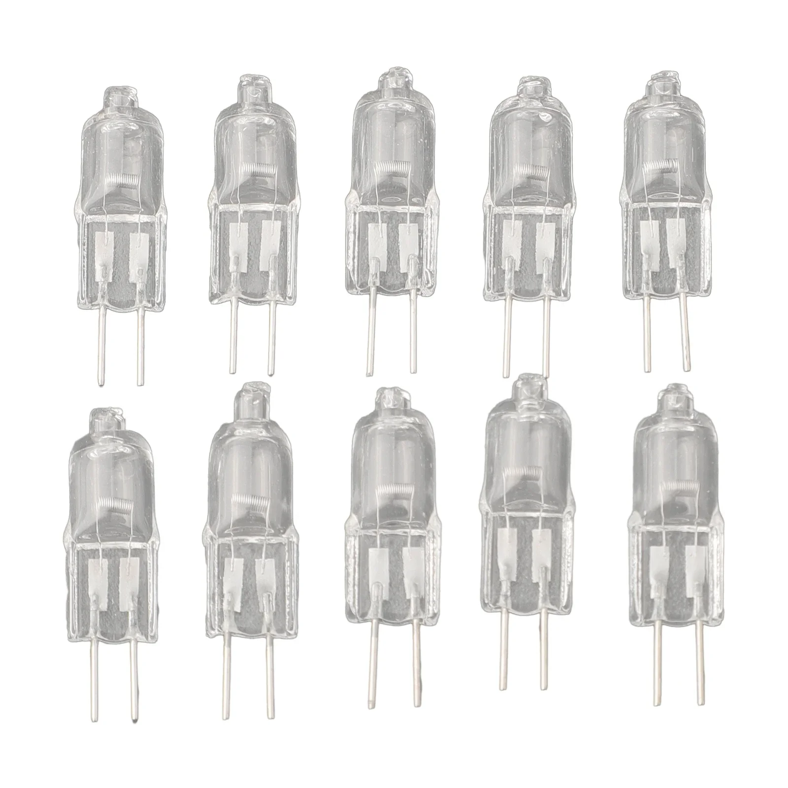 10Pcs G4 12V 5W/10W/20W/30W/50W 2900K Halogen Lamp 2 Pin Light Bulb for Fragrance Light Ceiling Desk halogen lamp bulb
