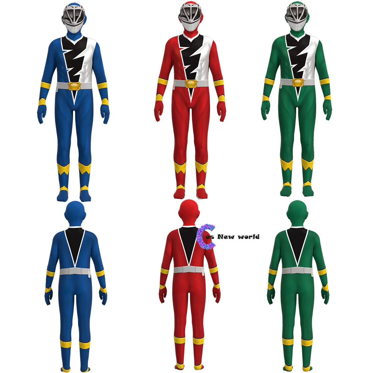 Anime Fancy Adult Kids Kishiryu Sentai Ryusoulger Jumpsuit Cosplay Costume Halloween Party Role Play Children Men Clothes |