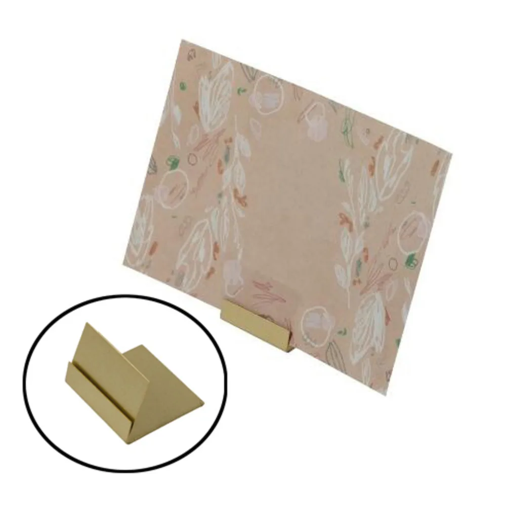 Place Card Holders Copper Table Number Stands Wedding Sign Elegant Message Name L Slant Display Stand card holder credit card holder photo card holder desk card holder card display stand postcard holder acrylic sign holder