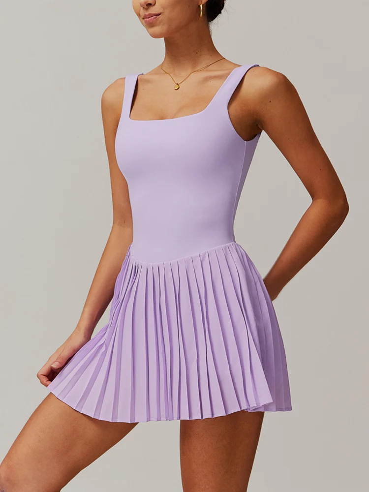 Pleated Purple