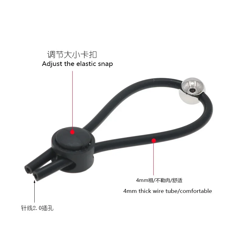 Electro Shock Penis Ring Stimulation Cock Ring Scrotum Ball Stretcher Penis Accessory Massage Delay Ejaculation Sex Toy For Male