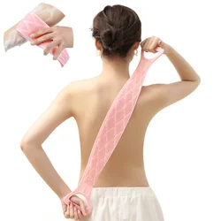 Silicone Bath Towel Body Exfoliating Brush Shower Bathroom Accessories Double Sided Back Peeling Massage Skin Scrubber Skin Care