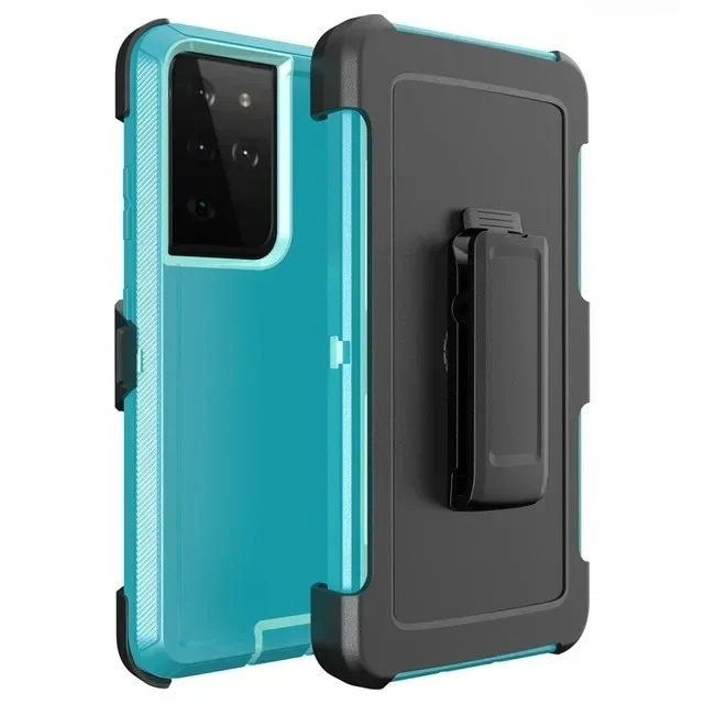 Ultimate 3-in-1 Heavy-Duty RuggedArmor Case with Belt Clip