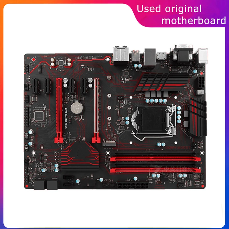 

Б/у материнская плата LGA 1151 для Intel Z270 Z270 GAMING PLUS, USB3.0 SATA3, DDR4, 64 ГБ, десктопная материнская плата