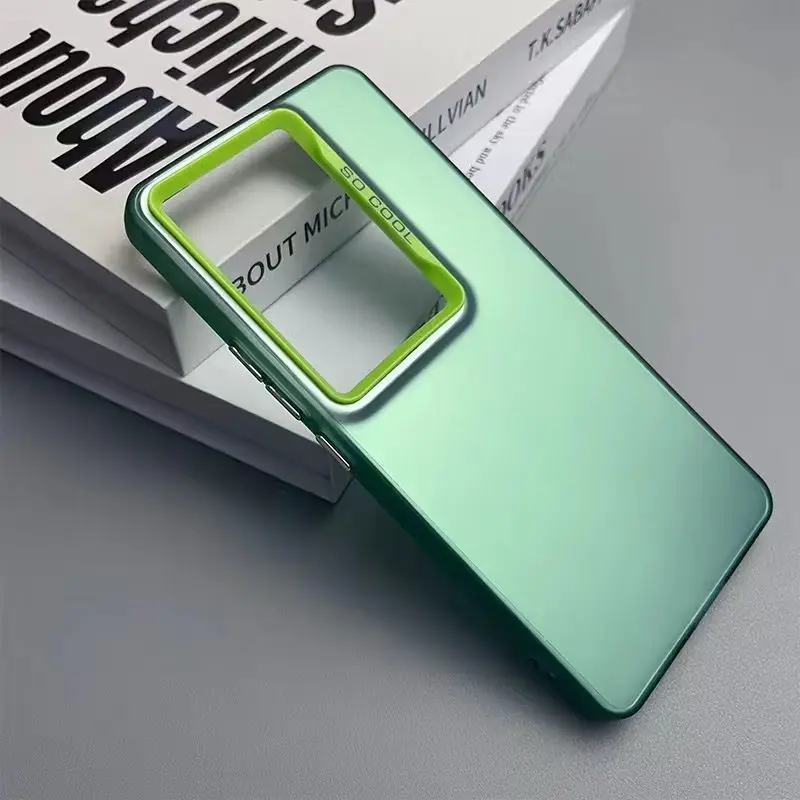 Luxurious Metallic Aurora Skin Matte Phone Case