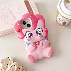 Cartoon Unicorn Elf Soft Silicone Phone Case with Shockproof Bumper Cover - iPhone 16 (A)