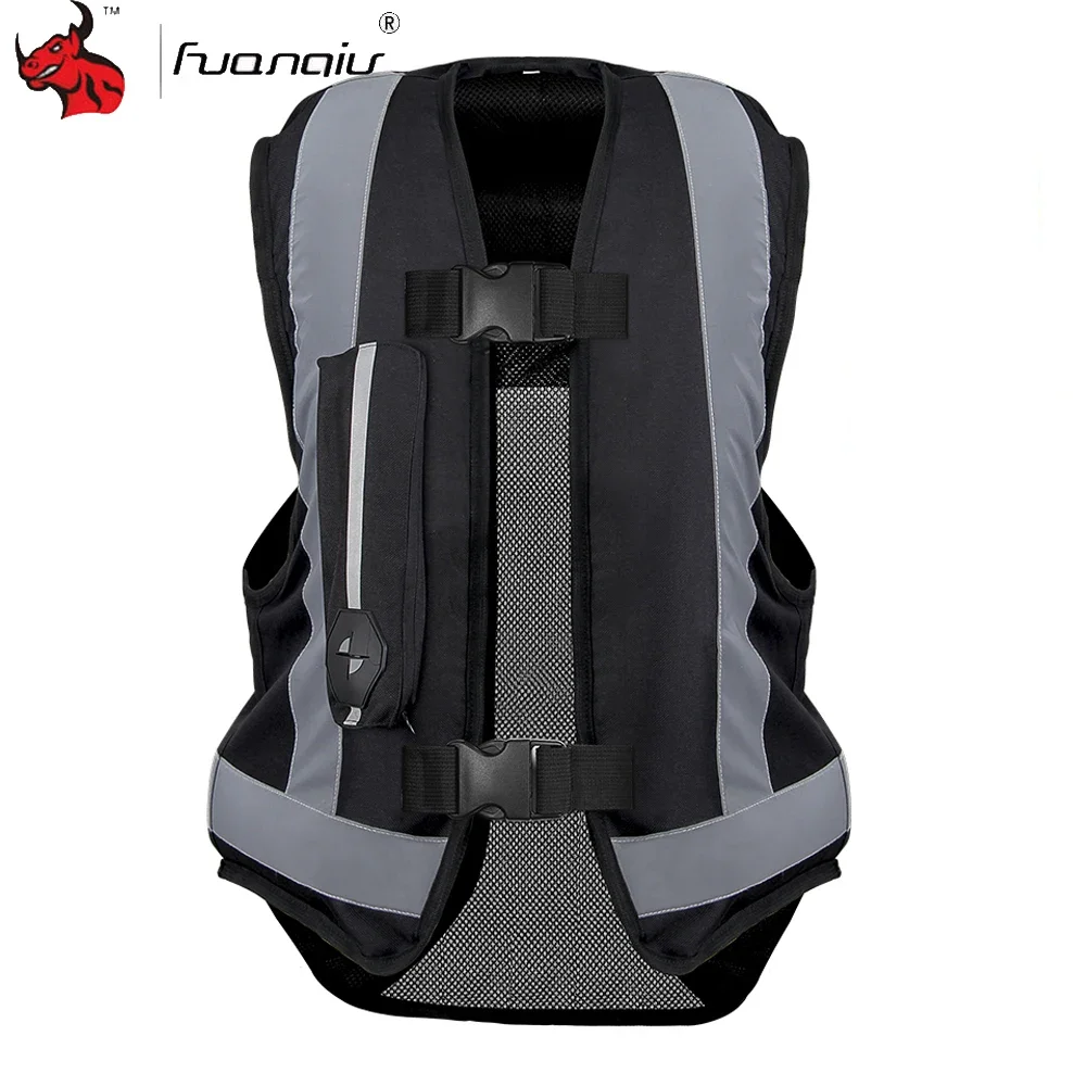 Motorcycle Racing Airbag Vest Men's Motorcycle Protective Vest Reflective Safety Multi-style Non-slip And Anti-collision motorcycle clothing