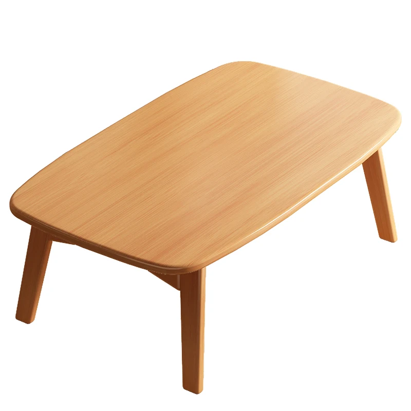 Bay Window Mini Table, Bamboo Foldable Desk, Tatami Coffee Stand, Zen Ground-Level Table, Multi-Function Study Desk