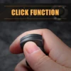 Stainless Steels 3 in 1 Fidget Spinner and Slider Combo with Click Button Metal Toy for Adult Stress Relief 4