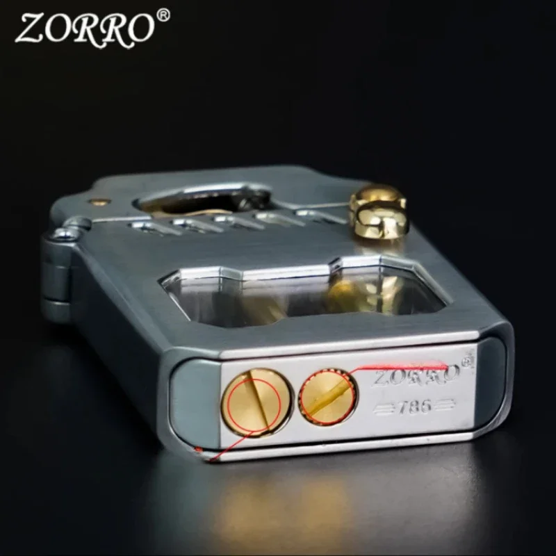 Zorro mecha transparent compartment semi-automatic kerosene
