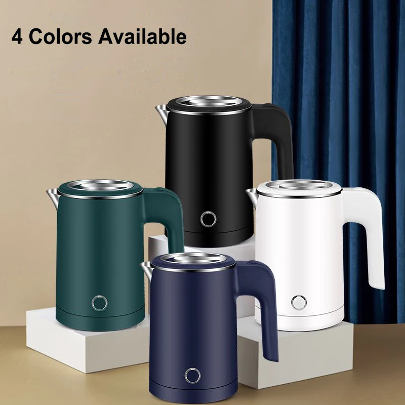 600ml Portable Travel Electric Kettle 304 Stainless Steel Household Coffee and Tea Electric Kettle 600W Kitchen electric kettle