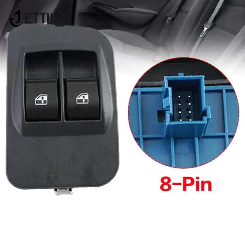 

Кнопка переключения стеклоподъемника автомобиля 8 Pin с рамкой 73546127 для Nemo Peugeot Bipper 6490.G8 6490G8