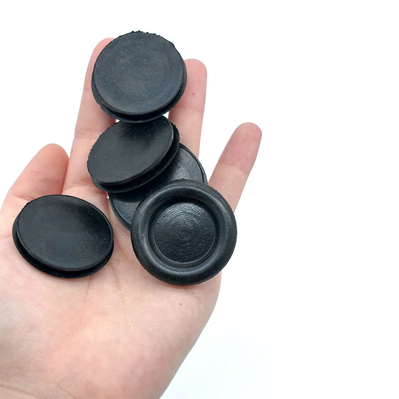 Blanking Grommets Rubber Closed Blind Plug Bungs Dust-proof Coil Ring Single-sided Circular Electric Box