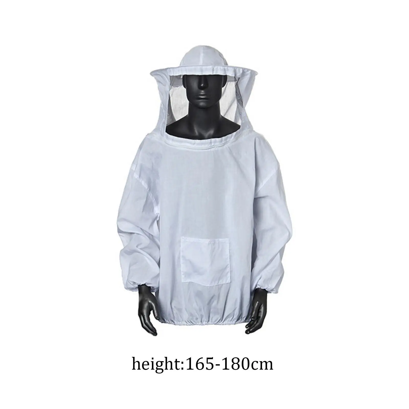 Beekeeping Suit Set Elastic Cuffs Beekeeping Jacket with Gloves Beehive Brush Frame Lifter Comfortable for Beekeepers Women Men