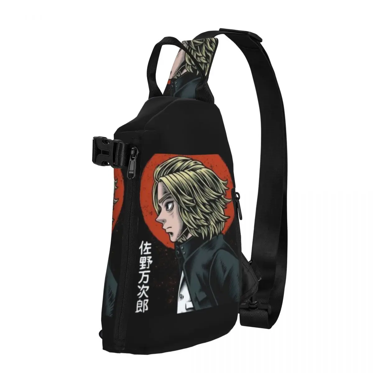 Anime Sling Bag Men Tokyo Revengers Bag Japanese Chest Bag Sling