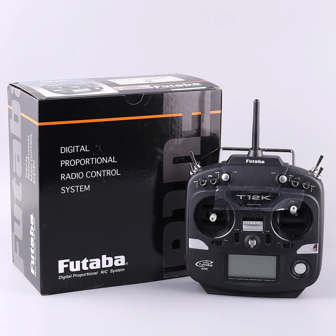 Futaba T12K 2.4G 12-Channels Remote Control With R3008SB Receiver