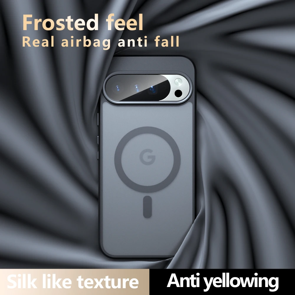 Translucent MagSafe Skin Feel Case with Wireless Charging Capability