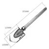 BHBT Multi-Function Folding Military Shovel Outdoor Survival Kit Garden Tools Camping Fold Multifunct Tactical Shovel 3