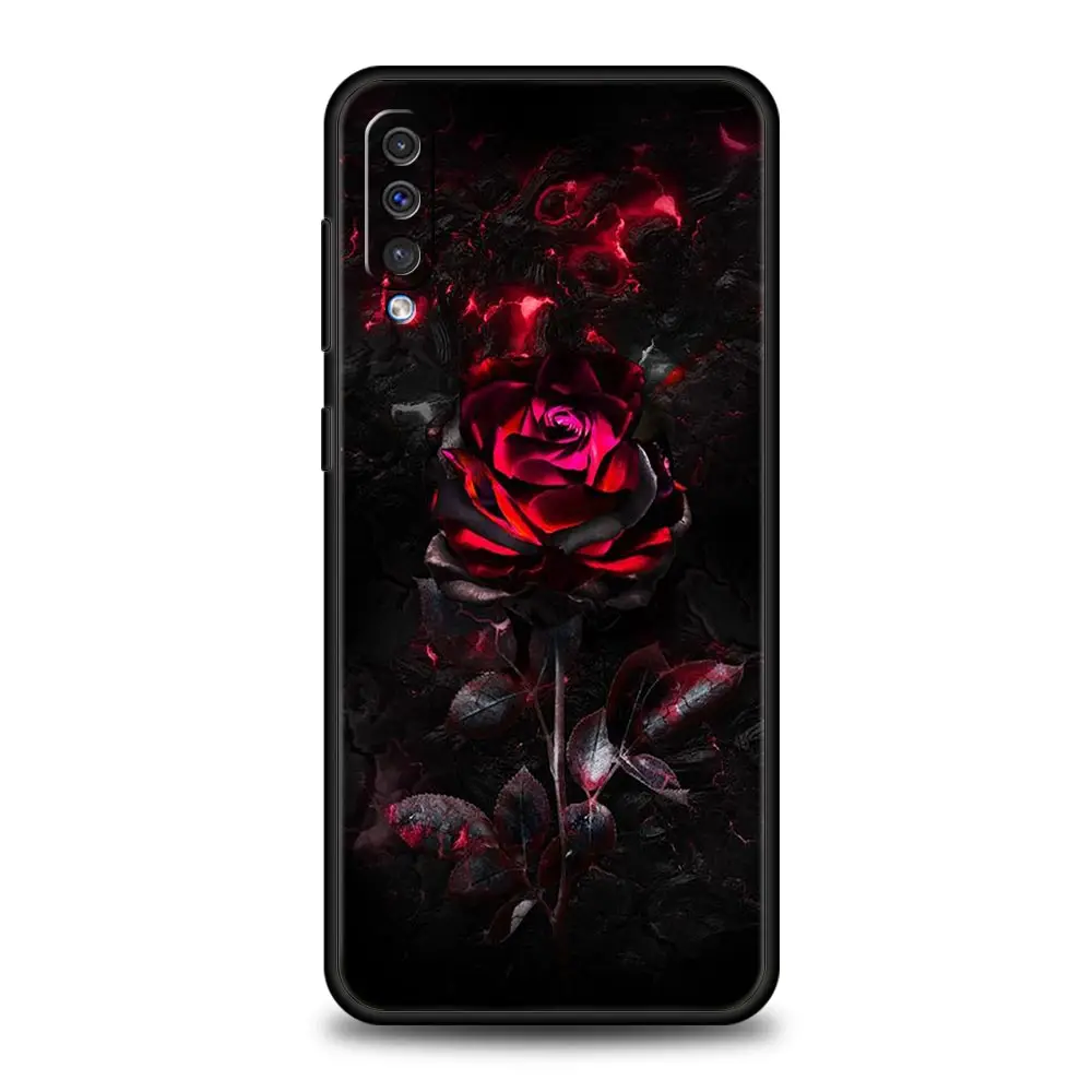 Elegant Rose Blossom Phone Case Cover