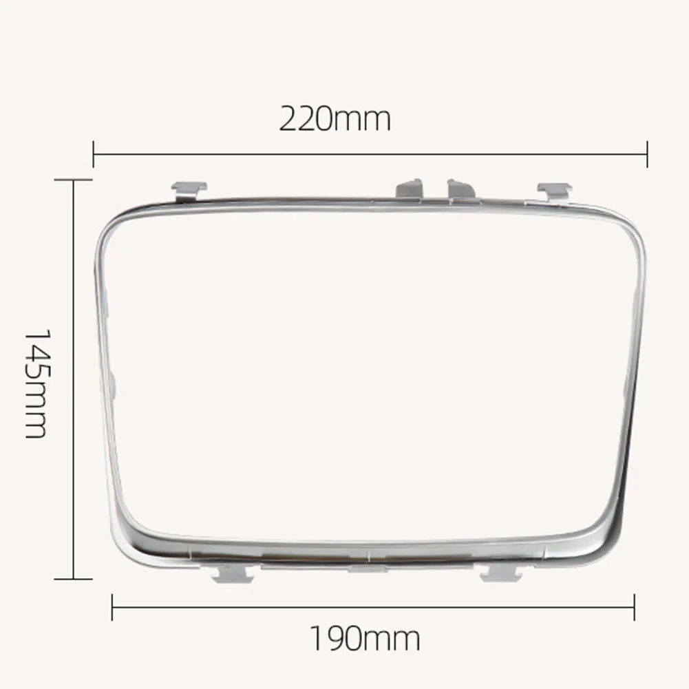 Car Center Console Ashtray Cup Holder Strip Trim Chrome Frame For Mercedes Benz E Class W213 2015-2020 Cup Holder Ashtray Trim