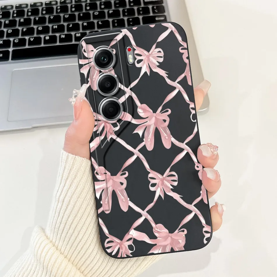 Elegant Butterfly Floral Soft Silicone Phone Case and Bumper